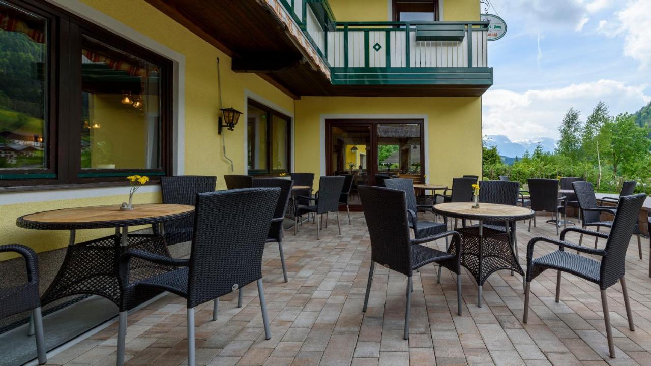 Hotel Landhaus Ausswinkl Russbach am Pass Gschütt Buitenkant foto